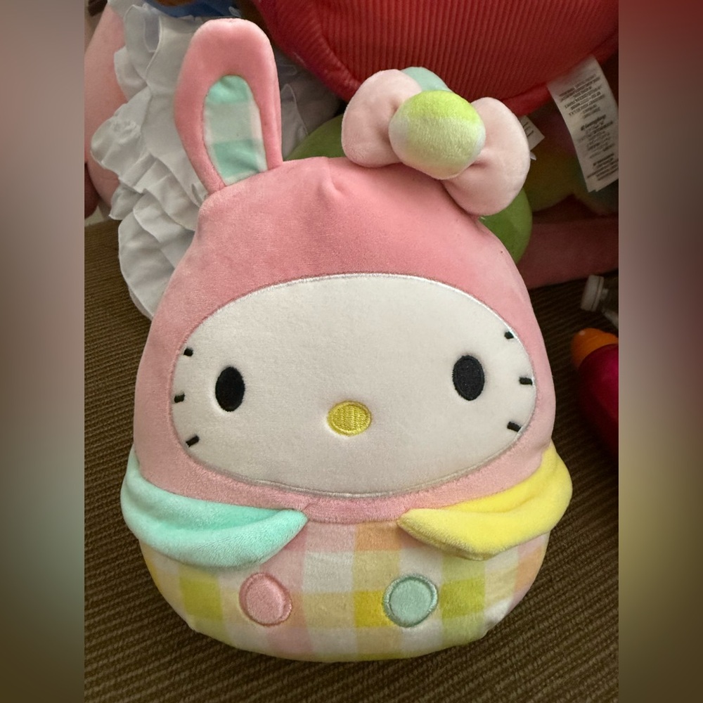 Hello Kitty Easter bunny squishmallow